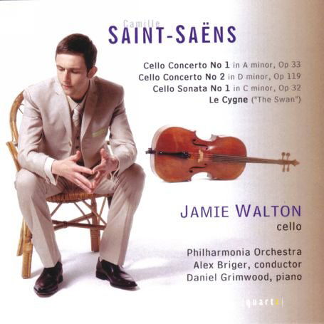 Cello Works - Saint-saens / Walton / Grimwood / Pao / Briger - Muziek - QRT4 - 0880040203926 - 9 mei 2006