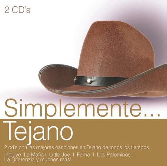 Cover for Simplemente Tejano (CD) (2014)