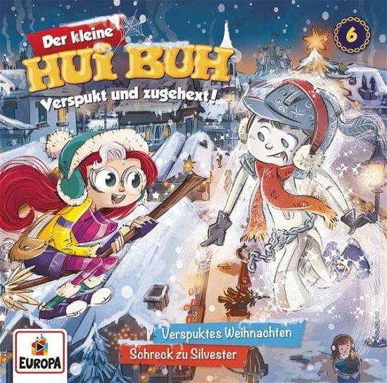 Cover for Der Kleine Hui Buh · 006/verspuktes Weihnachten / Schreck Zu Silvester (CD) (2017)