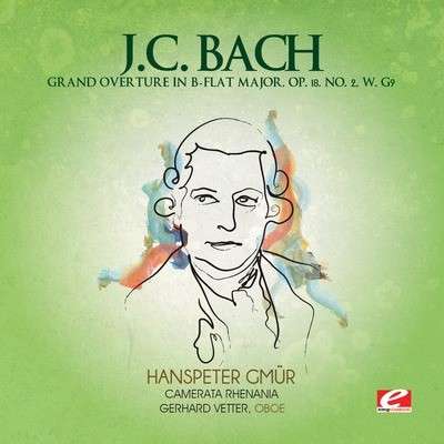 Cover for Bachjc · Grand Overture B-Flat Major (CD) [EP edition] (2013)