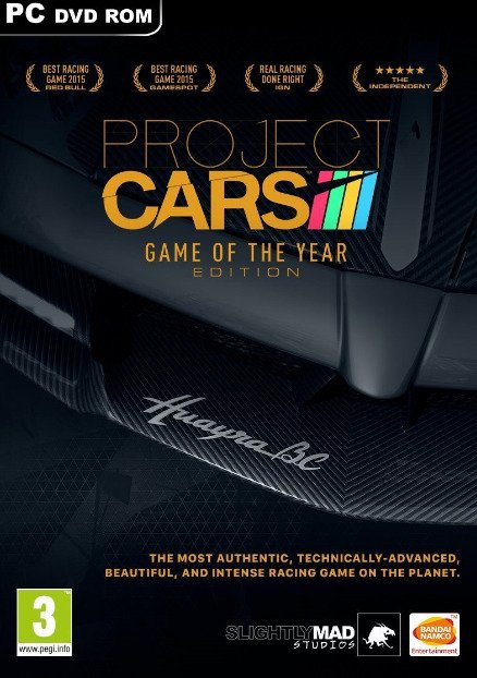 Cover for Bandai Namco Ent UK Ltd · Project Cars Goty Edition (PC) (2016)