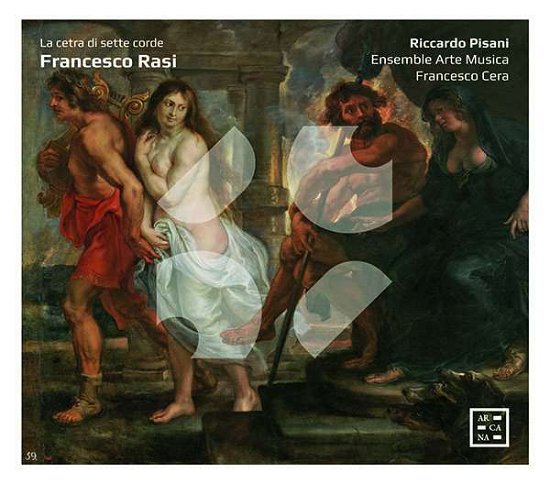 Cover for Riccardo Pisani / Ensemble Arte Musica / Francesco Cera · Rasi: La Cetra Di Sette Corde (CD) (2021)