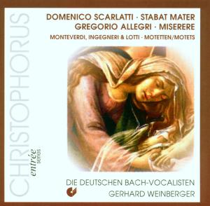 Scarlatti / Weinberger / German Bach Vocalists · Stabat Mater Miserere (CD) (2000)