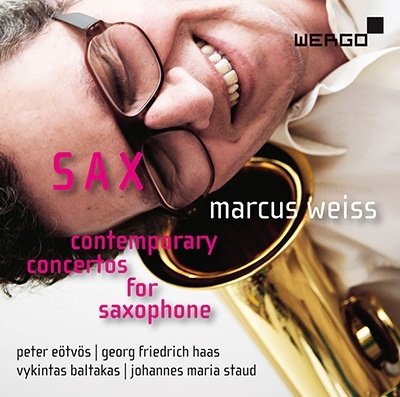 Cover for Baltakas / Weiss / Anzellotti · Sax - Contemporary Concertos for Saxophone (CD) (2023)