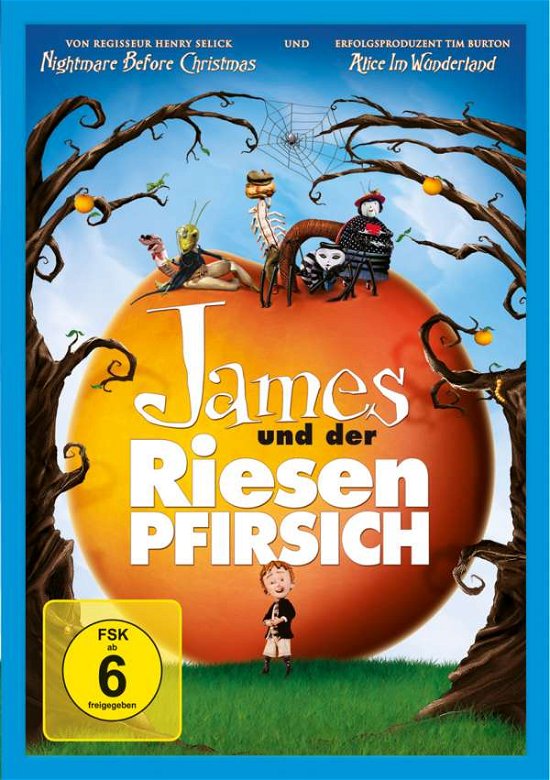Cover for Henry Selick · James Und Der Riesenpfirsich (DVD) (2015)
