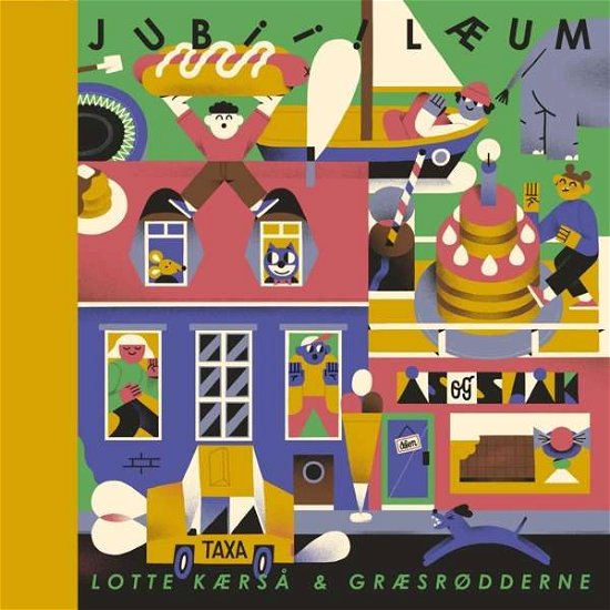 Cover for Lotte Kærså &amp; Græsrødderne · Jubiiilæum (LP) (2020)