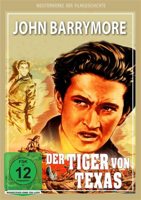 Cover for John Drew Barrymore · Der Tiger Von Texas (DVD) (2023)