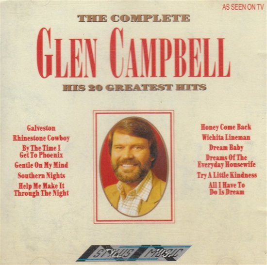 Complete Glen Campbell - Glen Campbell - Musikk - Sba - 5014052897926 - 