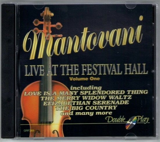 Cover for Mantovani · Live at the Festival Hall - Volume One (CD) (1997)