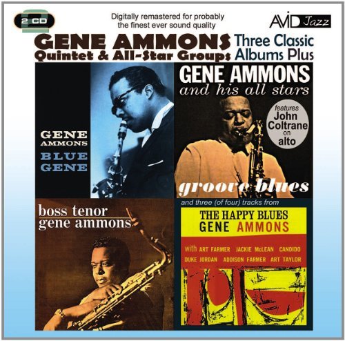 Cover for Gene Ammons · Three Classic Albums Plus (Groove Blues / Boss Tenor / Blue Gene) (CD) (2011)
