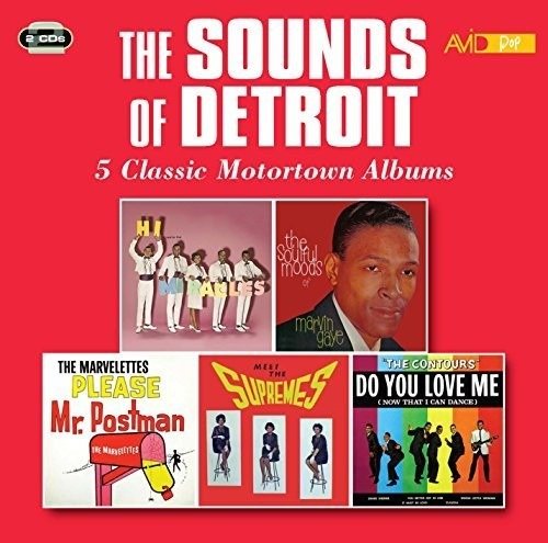 The Sounds Of Detroit - Marvin Gaye - Musik - AVID POP - 5022810328926 - 6. April 2018