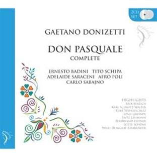 Don Pasquale - Gaetano Donizetti - Musik - MAGDALEN - 5028165800926 - 24. November 2011