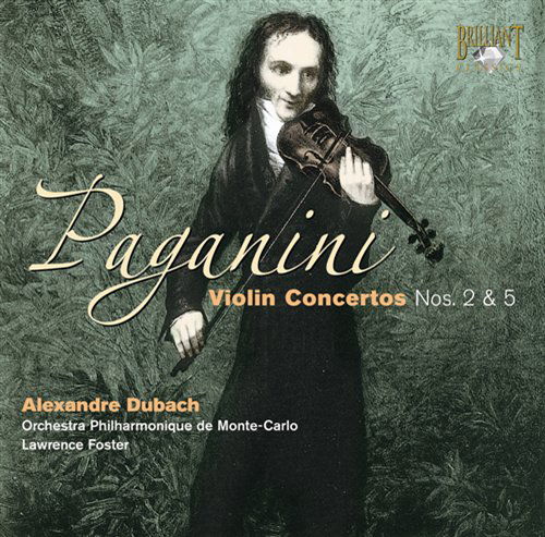 Cover for Paganini · Violin Concertos Nos. 2 &amp; 5 (CD) (2009)