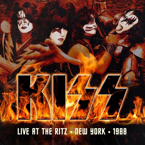 Cover for Kiss · Live at the Ritz New Nork 1988 - Red Vinyl (LP)