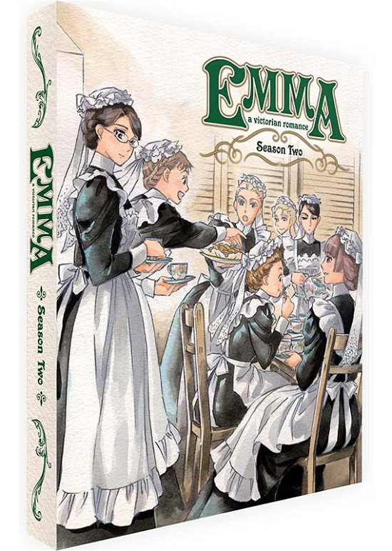 Cover for Anime · Emma - A Victorian Romance Season Two Collectors Limited Edition (Blu-ray) [Limited Collectors edition] (2022)