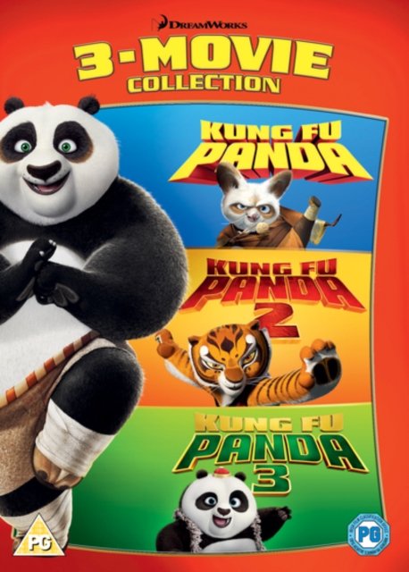 Kung Fu Panda 1 to 3 - Kung Fu Panda 13 Dvdawr - Filme - Universal Pictures - 5053083155926 - 24. September 2018