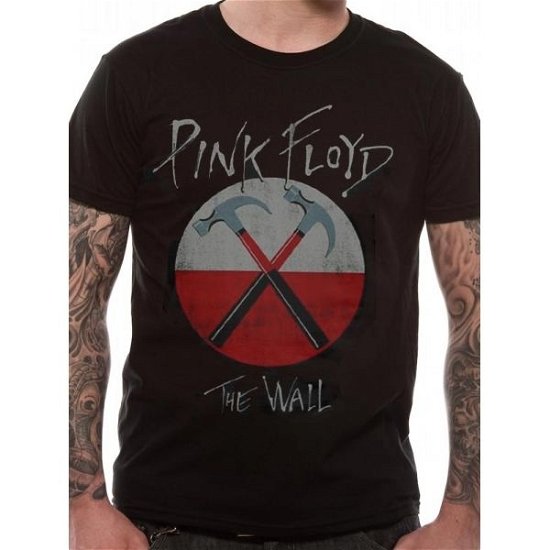 Cover for Pink Floyd · T-shirt (Unisex-s) the Wall Logo (Black) (MERCH) [size S]