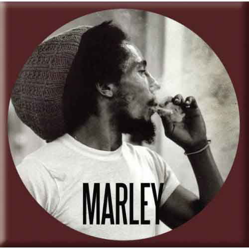 Bob Marley Fridge Magnet: Circle - Bob Marley - Produtos - Bravado - 5055295381926 - 24 de novembro de 2014