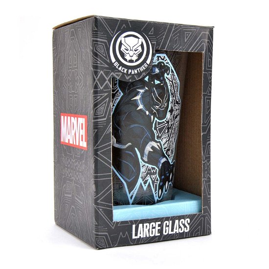 Black Panther - Large Glass - Black Panther - Merchandise - MARVEL - 5055453455926 - January 15, 2018