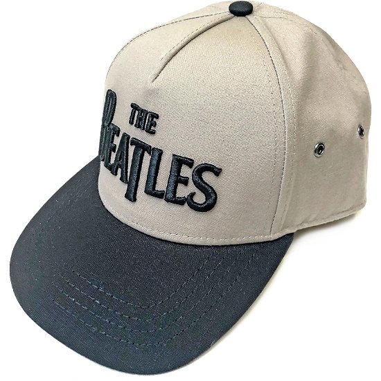 The Beatles Unisex Snapback Cap: Drop T Logo - The Beatles - Merchandise -  - 5056368624926 - 