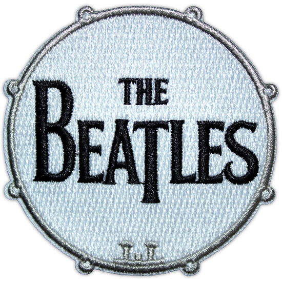 Cover for The Beatles · The Beatles Standard Patch: Drum Logo Large (Patch) [size L] (2024)