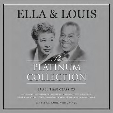Cover for Ella Fitzgerald &amp; Louis Armstrong · The Platinum Collection (White Vinyl) (LP) (2022)