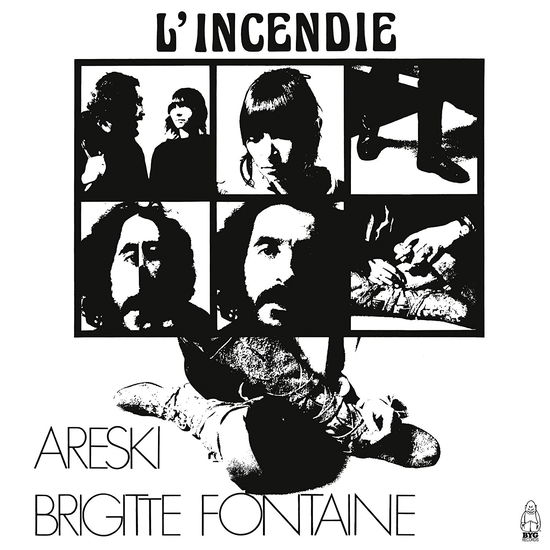 Cover for Areski &amp; Brigitte Fontaine · Lincendie (White Vinyl) (LP) [Limited, Remastered edition] (2022)