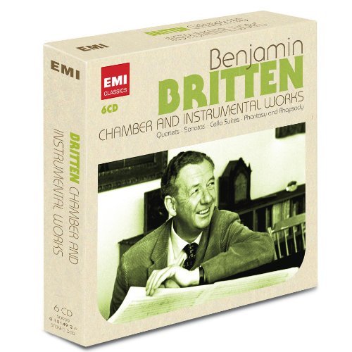 Cover for Britten Benjamin · Britten: Chamber and Instrumen (CD) [Limited edition] [Box set] (2014)