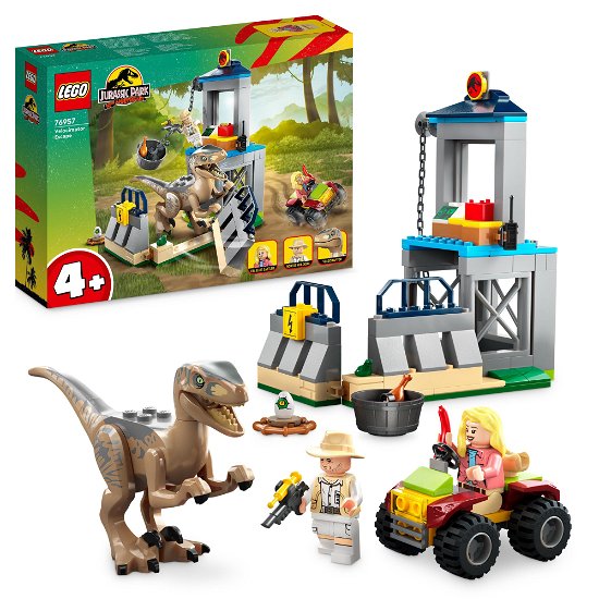Lego: 76957 - Jurassic World - Velociraptor Escape - Lego - Fanituote -  - 5702017421926 - 