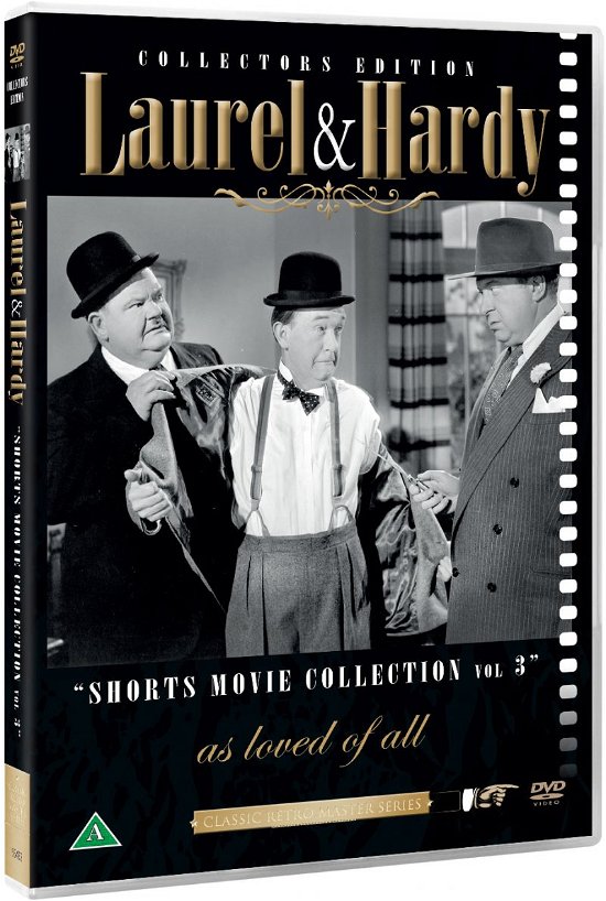 Cover for Laurel &amp; Hardy Short Mo Col V3 (DVD) (2015)
