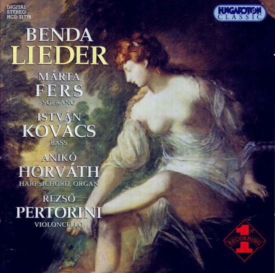 Cover for Benda · Lieder (CD) (2011)