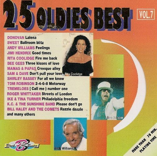 Cover for Razlicni Izvajalci · 25 Oldies Best Vol. 7 (CD) (2006)