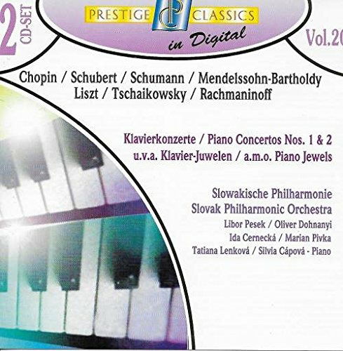 Cover for Libor Pesek · Pianos Concertos Nos.1 &amp; 2 A.M.O. Piano Jewels (CD)