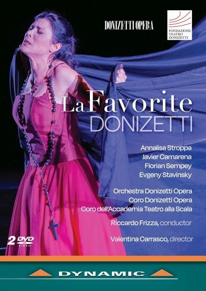 Cover for Orch Donizetti Opera / Frizza · Gaetano Donizetti: La Favorite (DVD) (2023)