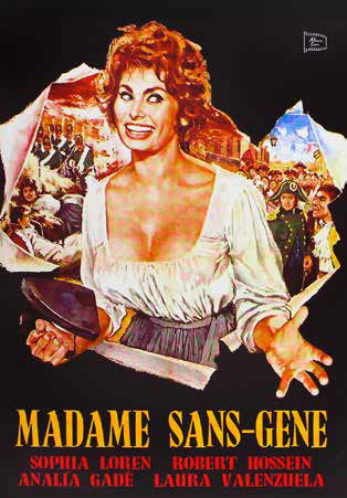 Cover for Madame Sans-gene (DVD) (2019)