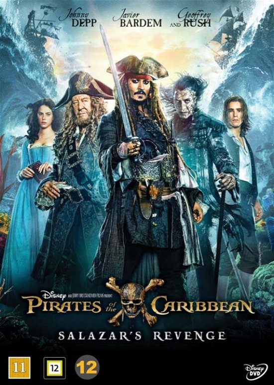 Cover for Pirates of the Caribbean · Pirates of the Caribbean 5: Salazar's Revenge (DVD) (2017)