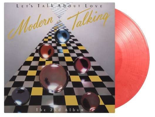 Cover for Modern Talking · Let's Talk About Love (Ltd. Cherry / Pink&amp;Red Mixed Vinyl) (LP) [Limited Numbered 35th Anniversary edition] (2020)