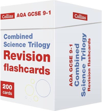 Cover for Collins GCSE · AQA GCSE 9-1 Combined Science Revision Cards (Biology, Chemistry &amp; Physics): Ideal for the 2025 and 2026 Exams - Collins GCSE Grade 9-1 Revision (Flashcards) (2019)