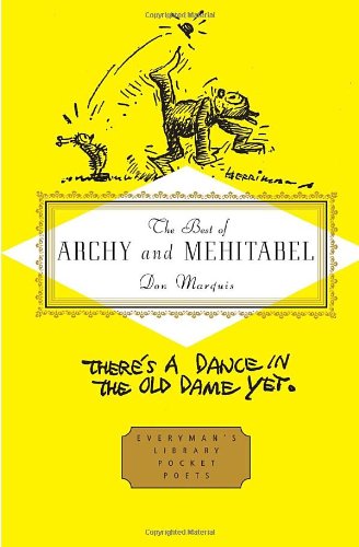 Cover for Don Marquis · The Best of Archy and Mehitabel (Everyman's Library Pocket Poets) (Hardcover Book) (2011)