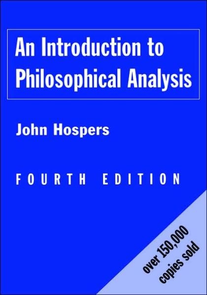 Cover for John Hospers · An Introduction to Philosophical Analysis (Gebundenes Buch) (1997)
