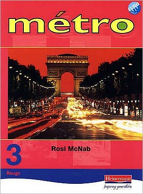 Cover for Rosi McNab · Metro 3 Rouge Pupil Book Euro Edition - Metro for 11-14 (Paperback Book) [Euro edition] (2002)