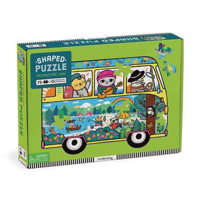 Cover for Mudpuppy · Adventure Van 75 Piece Shaped Scene Puzzle (GAME) (2024)