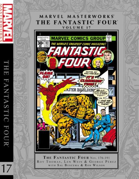 Cover for Roy Thomas · Marvel Masterworks: The Fantastic Four Volume 17 (Hardcover Book) (2015)