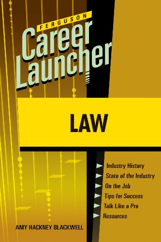 Cover for Amy Hackney Blackwell · Law: Career Launcher - Ferguson Career Launcher (Paperback Book) (2010)