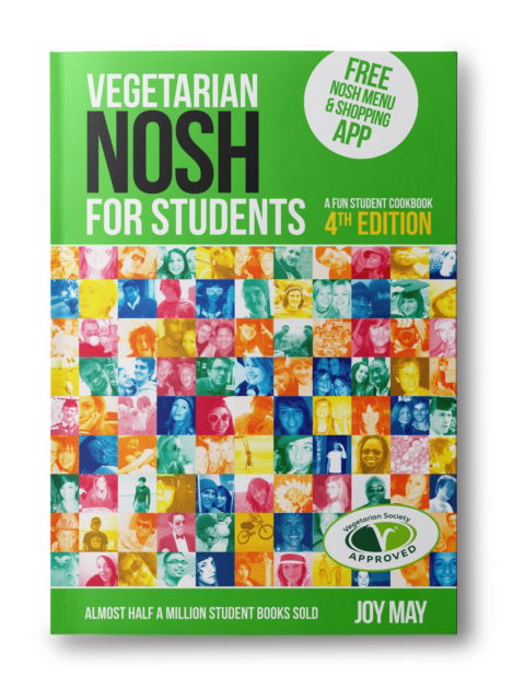 Cover for Joy May · NOSH Vegetarian NOSH for Students: a fun student cookbook - NOSH (Paperback Book) [4 New edition] (2022)