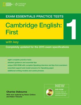 Cover for Charles Osborne · Exam Essentials Cambridge First Practice Test 1 with Key (Book) [3 Rev edition] (2014)