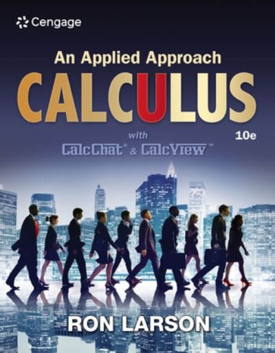 Cover for Ron Larson · Calculus An Applied Approach, Brief (Book) (2016)