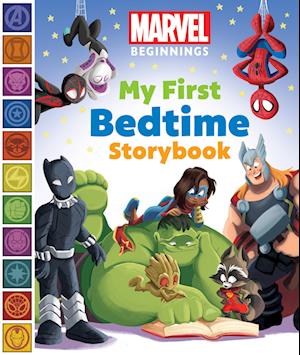 Cover for Sheila Sweeny Higginson · Marvel Beginnings: My First Bedtime Storybook (Book) (2025)