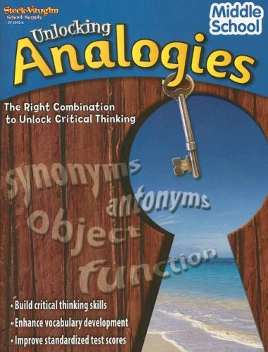 Cover for Steck-vaughn · Unlocking Analogies: Reproducible Middle School (Taschenbuch) (2007)