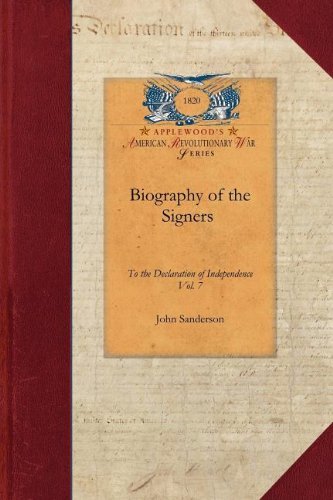Cover for John Sanderson · Biography of the Signers V7: Vol. 7 (Revolutionary War) (Pocketbok) (2009)